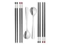 Miniatyrbilde 1 av 3: ZWILLING 39180-001-0, Spisepinnesett, Sort, Rustfritt stål, Plast, 10 stykker, 212 mm, 44 mm