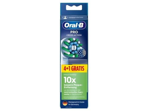 Oral-B hammasharjatarvikkeet hammasharjoihin, Pro CrossAction, 5 kpl