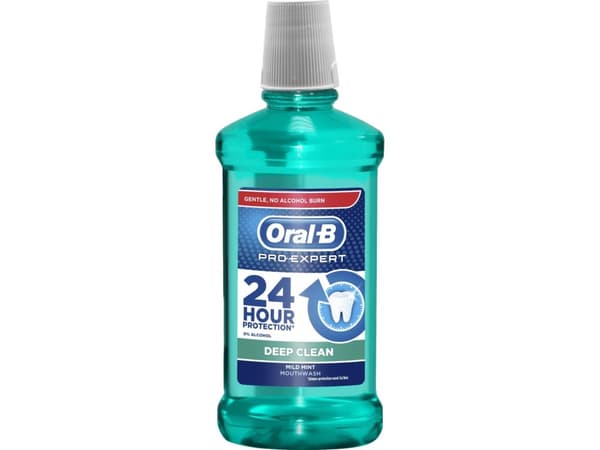 Oral-B Pro-Expert Deep Clean, 500 ml, Alkohol, 1 styck