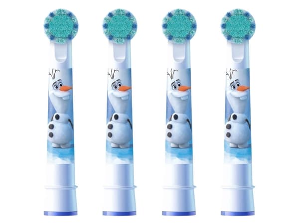 Oral-B Kids Pro 3+, 4 styck, Vit, Frost, 3 År, Blåsa