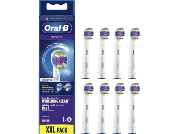 Oral-B hode for CleanMaximiser EB18 elektrisk tannbørste, 8 stk.