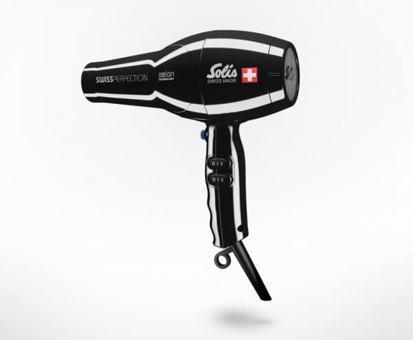 Solis Swiss Perfection, AC, Svart, Hängögla, 1,8 m, Schweiz, 2300 W