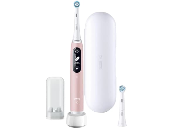 Oral-B Electric Toothbrush | iO Series 6 | Rechargeable | For adults | Number of brush heads included 1 | Number of teeth brushing modes 5 | Pink