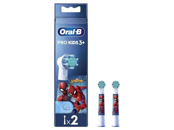 Toothbrush tips ORAL-B EB10S-2K Kids Spiderman, 2 pcs.