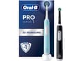 Miniatyrbild 1 av 2: Oral-B Pro 1 PRO1CRSDUO, Vuxen, Roterande och oscillerande tandborste, Daglig vård, Känslig, Tandblekning, 20000 rörelser per minut, Svart, Turkos, V