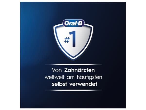 Oral-B Pro 1 8700216012935, Aikuinen, Pyörivä/värähtelevä hammasharja, Päivittäinen käyttö, Herkkä, Valkaisu, Musta, 2 min, Pyöreä