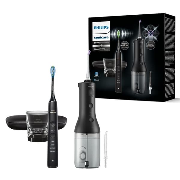 Philips Musta johdoton hammasharja DiamondClean 9000 (HX3886/43)