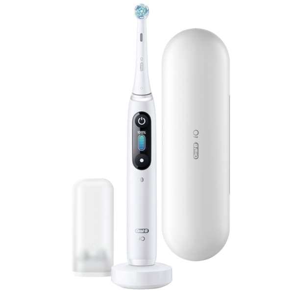Oral B iO Series 8 Elektrisk tandbørste Hvid