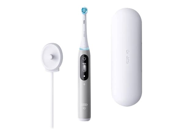 Oral B iO Series 6 Eltandborste, Opal grå