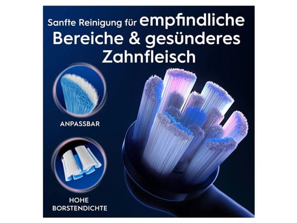 Oral-B 194631, 4 stk, Sort, 3 måned(er), Oral-B
