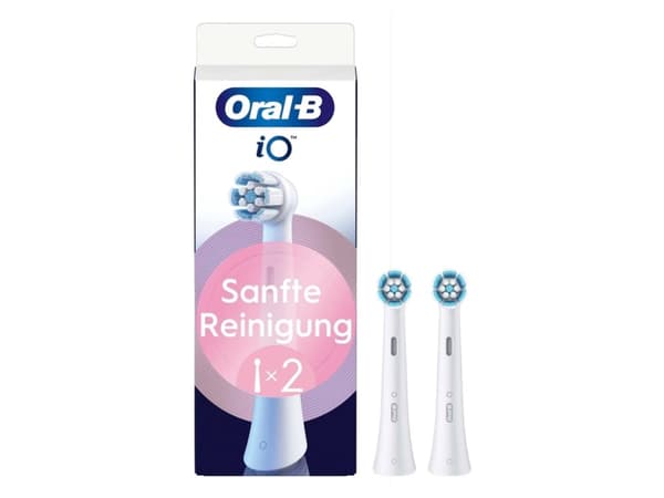 iO Gentle Cleaning børstehoder 2-pak