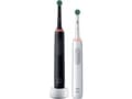 Miniatyrbild 3 av 3: Oral-B Pro 3, Vuxen, Roterande tandborste, Djuprengöring, Svart, Vit, 2 min, 4 x 30 sec, Svart, Vit
