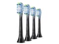 Miniatyrbilde 5 av 5: Philips Optimal White HX6064/88 4-pakning, børstehoder, 4 stykker, Sort, 3 måned(er), Medium, 62000 bevegelser per minutt, Philips