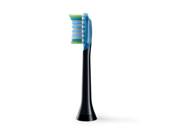 Philips Premium Plaque Defence HX9042/88 Dobbeltpakning, børstehoder, 2 stykker, Sort, 3 måned(er), Medium, 62000 bevegelser per minutt, Philips