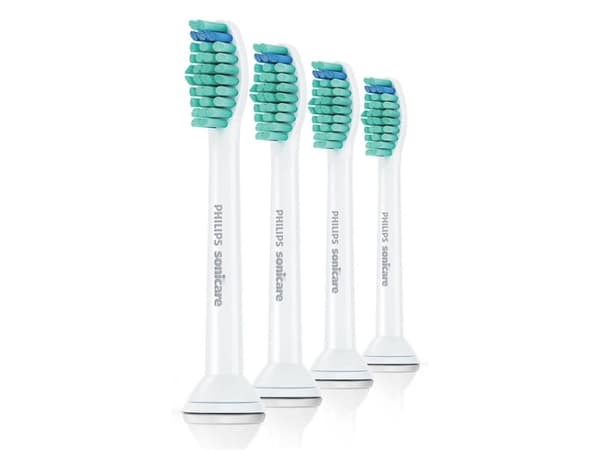Philips Sonicare ProResults ProResults HX6014/87 4-pack borsthuvuden, 4 styck, Vit, 3 månad (er), Medium, 62000 rörelser per minut, Philips