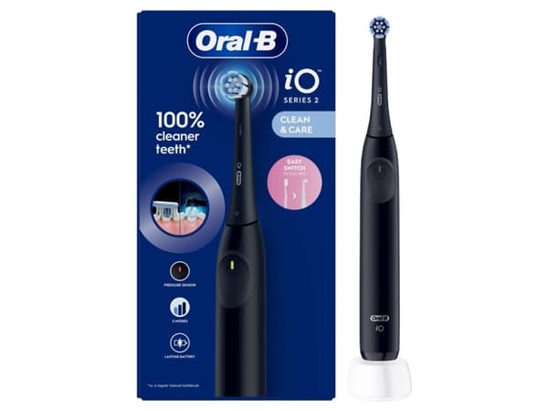 ELECTRIC TOOTHBRUSH IO 2 BLACK ORAL-B