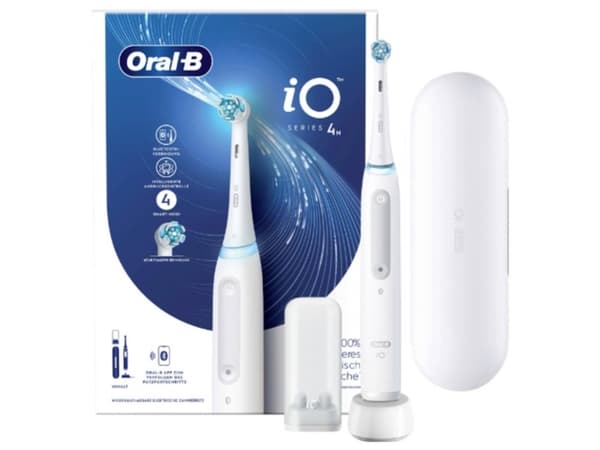 Oral-B iO Series 4N 414681 Sähköhammasharja Pyörivä / värähtelevä valkoinen
