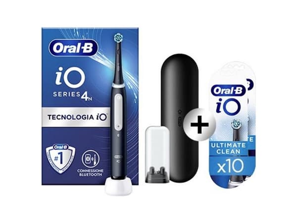 Oral-B iO Series 4N 414728 Elektrisk tandbørste Roterende/oscilierende Sort