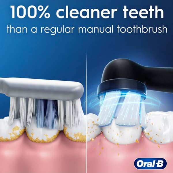 Oral B Eltandborste iO2 Series Duo Night Black / Calm Pink