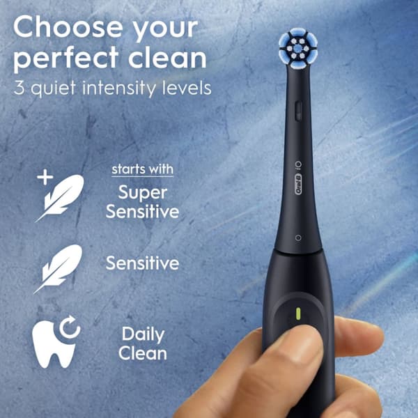Oral B Eltandborste iO2 Series Duo Night Black / Calm Pink