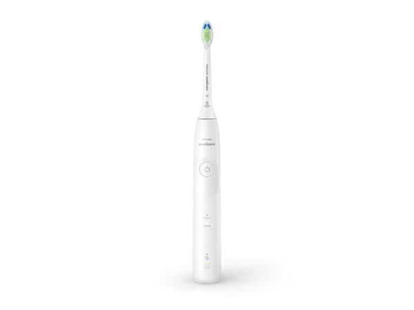 Philips 5500 HX7110/01 Genopladelig sonisk tandbørste, Voksen, Sonisk tandbørste, Blegning, 62000 Omdrejninger pr. minut, Hvid, Hvid