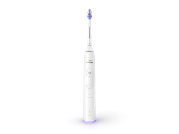 Philips Series 6100 HX7400/01 Rechargeable Sonic Electric Toothbrush, Adult, Sonic toothbrush, Daily care, Sensitive, 62000 movements per minute, Whi