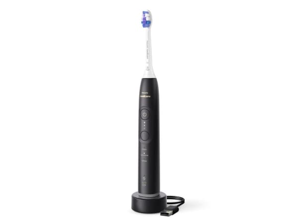 Philips Series 6500 HX7411/02 Rechargeable Sonic Electric Toothbrush, Adult, Sonic toothbrush, Daily care, Sensitive, Whitening, 62000 movements per