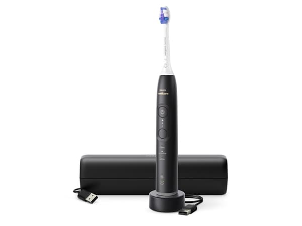 Philips Series 6500 HX7411/02 Rechargeable Sonic Electric Toothbrush, Adult, Sonic toothbrush, Daily care, Sensitive, Whitening, 62000 movements per
