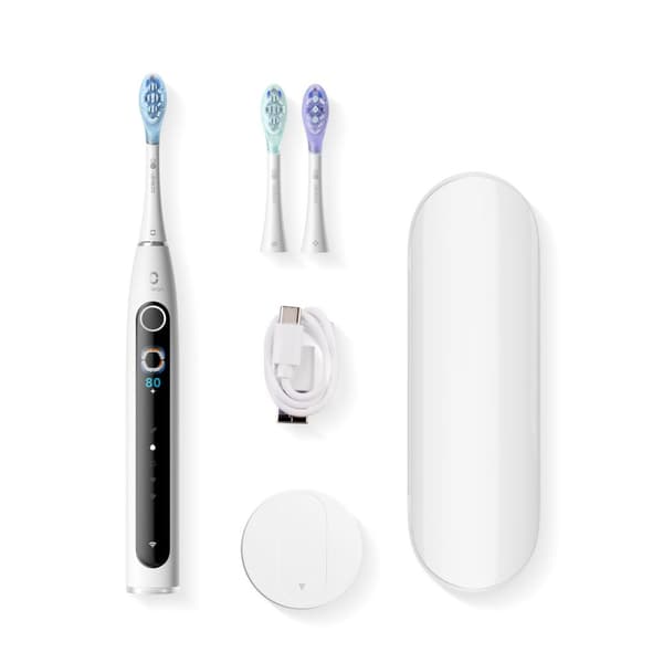 Oclean Elektrisk Tandborste X Pro 20 Set Vit