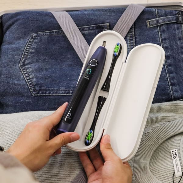 Oclean Elektrisk Tandbørste X Lite S Duo Sæt Mørkeblå/Grå