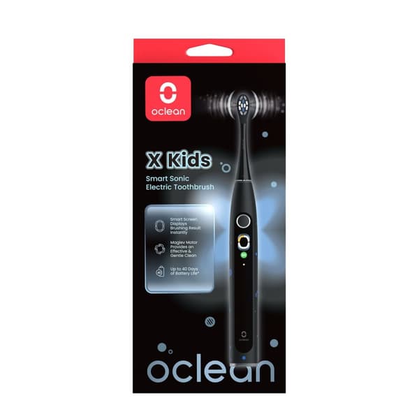 Oclean Elektrisk Tandbørste X Kids Sort