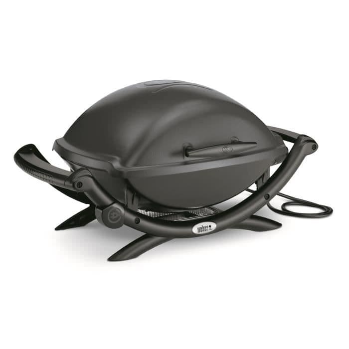 WEBER Q 2400 sähkögrilli - musta harmaa