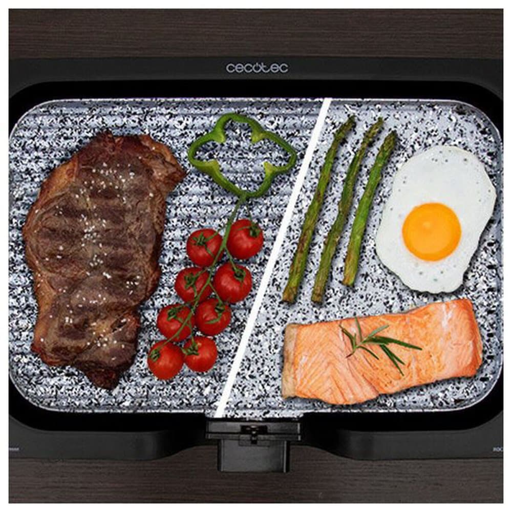 Grillplatta Cecotec Rock and Water 3000 Twin 2200W