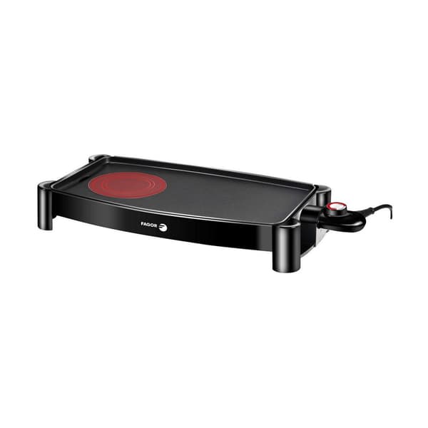 Grillplatta Fagor Svart 2200 W Svart