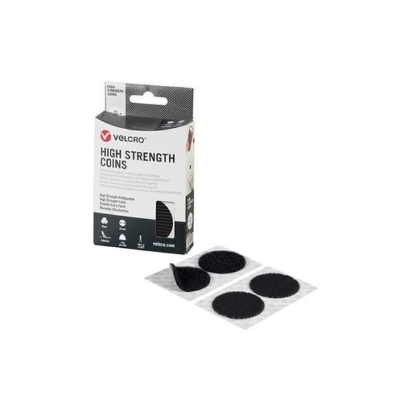 Bande Velcro Högpresterande fäste 45mm svart 6 enheter - 8412355200103 Svart