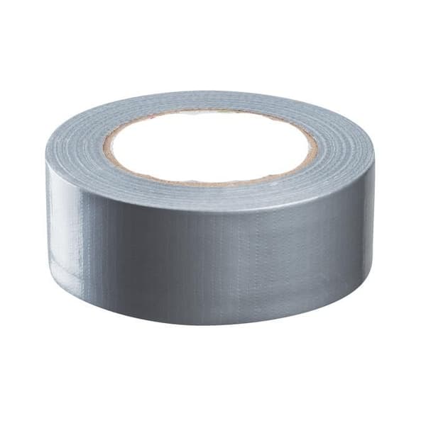 Universellt tejp - Ej specificerat - 48mm x 50m - Silverfärgad - Stark vidhäftighet - Tyg