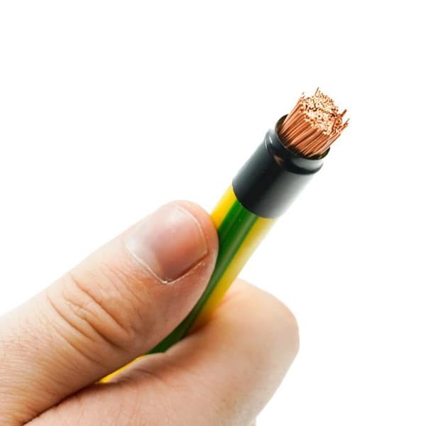 Elastisk tejp elektricitet Erko - TPVC19-20-SVART/1