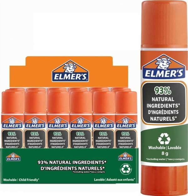 Elmers elektriskt tejp Elmer's limstift 8g