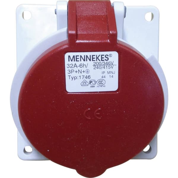MENNEKES 1746 CEE väggkoppling 32 A 5-polig 400 V 1 st