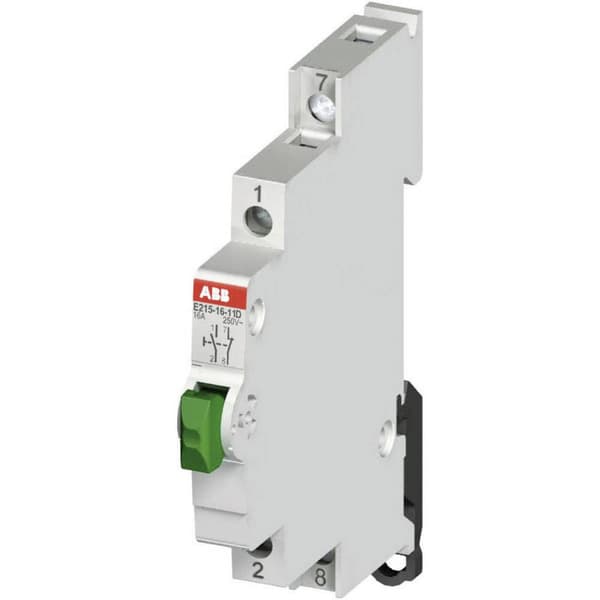 Knapp 16 A 1 NO, 1 NC 250 V/AC ABB 2CCA703151R0001