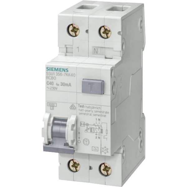 Siemens 5SU13566KK16 Jordfelsbrytare/Säkerhetsbrytare 2-polig 16 A 0.03 A 230 V