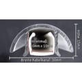 Miniatyrbild 3 av 4: Alunovo MWE-100 Kabelkanal (L x B x H) 1000 x 30 x 15 mm 1 st Matt vit