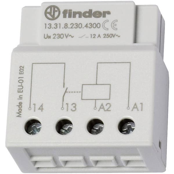 Kopplingsrelä Dold montering Finder 13.31.8.230.4300 1 NO 230 V/AC 12 A 1 st