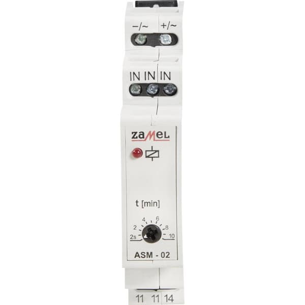 Zamel ASM-02/24V Trappautomat DIN-skena 24 V