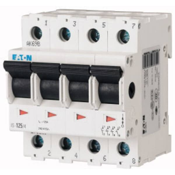 Huvudbrytare 4-polig 40 A 4 NC, 4 NO 240 V/AC Eaton 276273