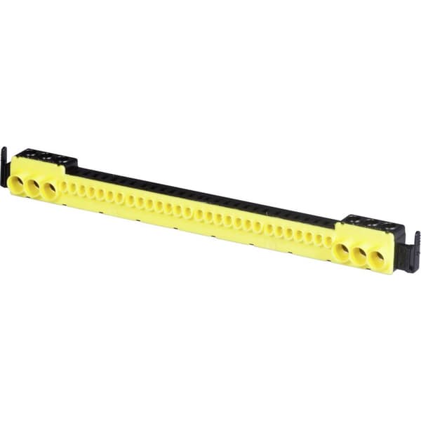 F-Tronic 9910012 Insticksklämma Gul Ledar-typ = PE