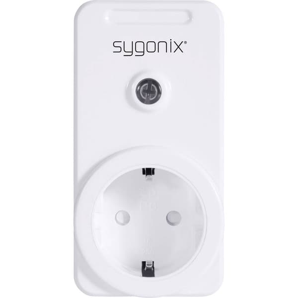 RS2W SY-RS2W-E1 Vägguttag Trådlös Mellanplugg 1 kanal Bryteffekt (max.) 3500 W Trådlös - Sändare räckvidd max. 150 m