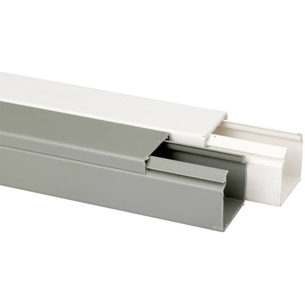 Heidemann 09976 Kabelkanal (L x B x H) 2000 x 40 x 40 mm 1 st Grå