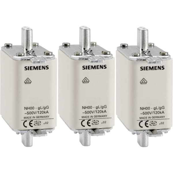 Siemens 3NA3812 NH säkring Säkringsstorlek = 000 32 A 500 V/AC, 250 V/AC 3 st
