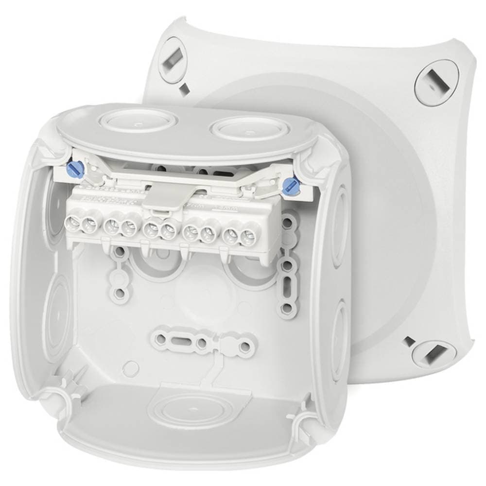Hensel 62000004 Avgreningsbox (L x B x H) 70 x 104 x 104 mm Grå-vit (RAL 7035) IP66